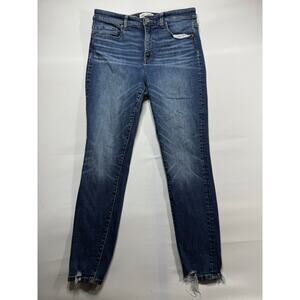 BKE Buckle Women's Parker High Rise Skinny Blue Denim Jeans - Size 30 (32x27.5)